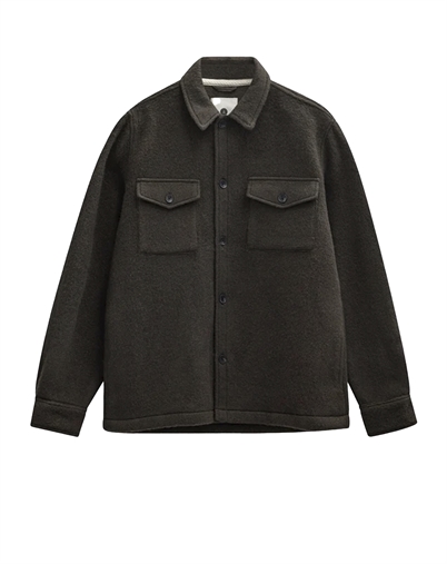 ANERKJENDT - AKOscar Boiled Overshirt - Delicioso